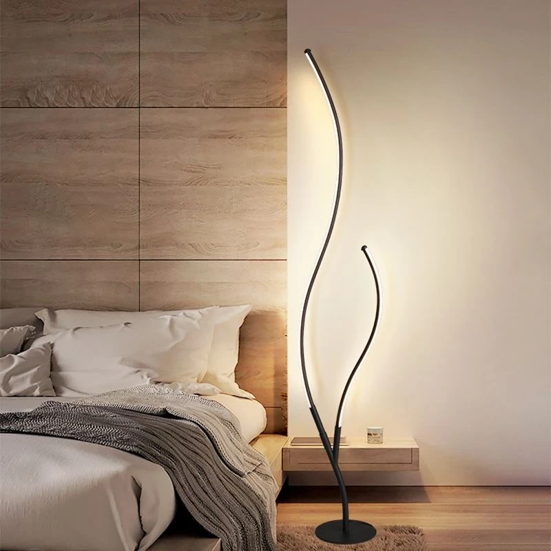 New Modern LED Creative Branches Modeling Floor Lamp For Living Room Bedroom Indoor Home Decoration Fashion Light Lustre Fixture