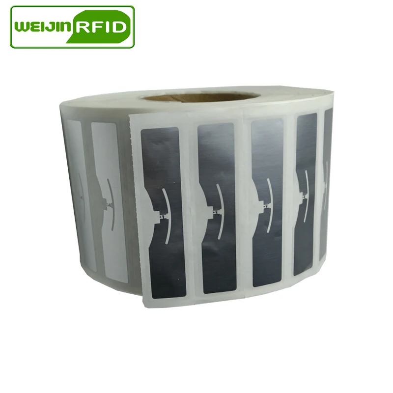 Imagem -05 - Uhf Rfid Tag Epc 6c Adesivo Estrangeiro 9654 9954 Inlay Molhado Hihiggs9 100 Peças Adesivo Etiqueta Passiva