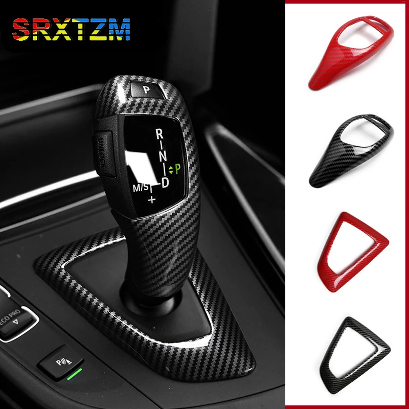 Auto Accessories Interior ABS Gear Shift Cover Decoration Sticker Protector For BMW F30 F10 F15 F07 F20 F21 F34 F35 3gt