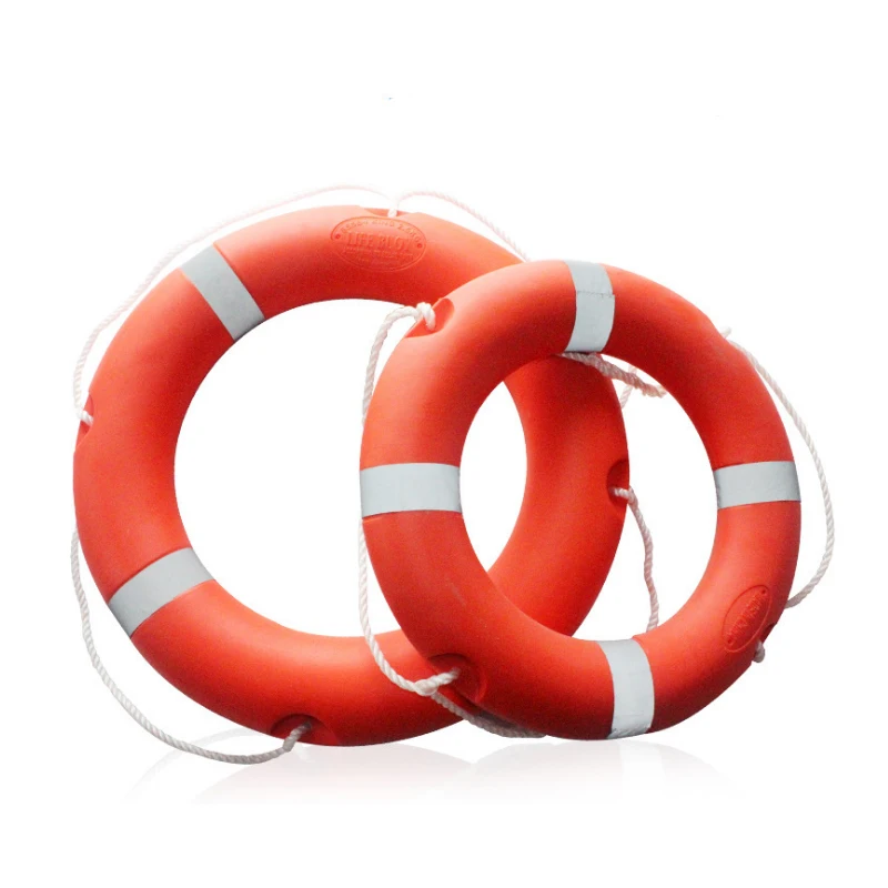 High quality PE lifebuoy for adults and children ships, swimming pools, scenic spots, rescue and flood fighting lifebuoy