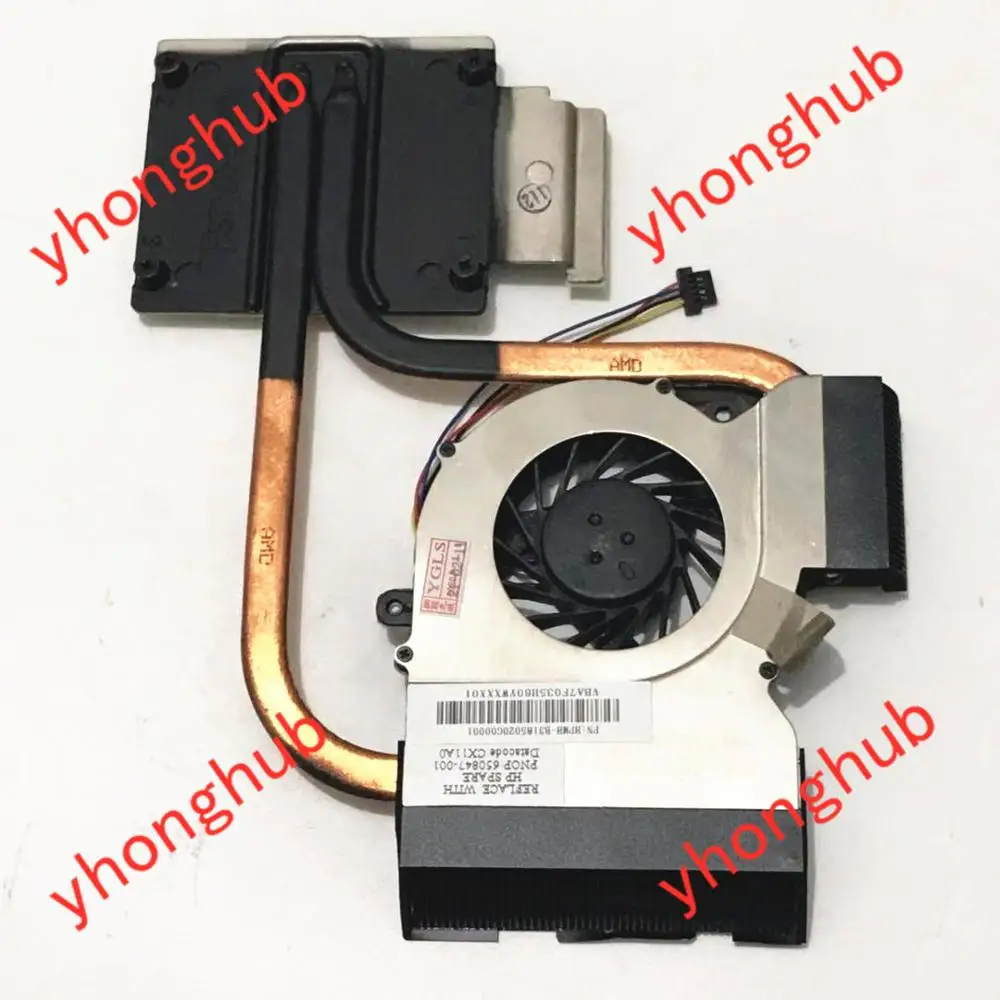 

DV6-6000 650847-001 MF60120V1-C180-S9A Heat sink Cooling Fan