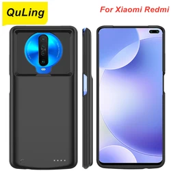 QuLing For Xiaomi Redmi K20 K20 Pro K30 K30 Pro Note 7 7 Pro 8 8 Pro Redmi 9 10X Battery Case Battery Charger Bank Power Case