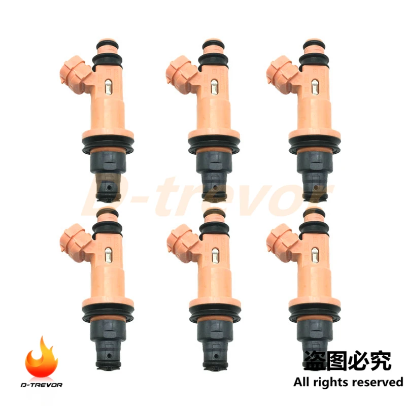 

6pcs Fuel Injector 23250-50030 23209-50030 for Lexus GS400 SC400 4.0L GS430 LS430 SC430 4.3L