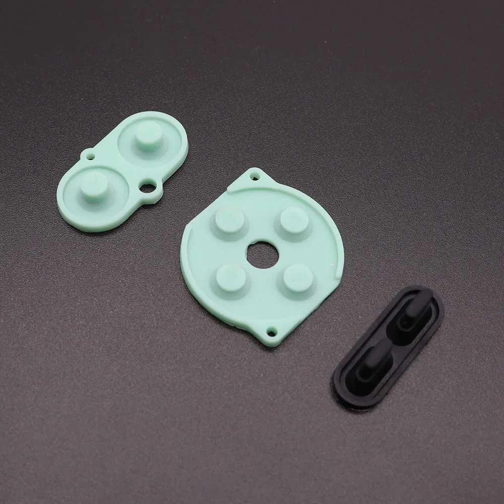 Силиконовая резиновая прокладка TingDong для Nintendo Game Boy, 1 комплект, цветная кнопка, проводящая A B, выбор пуска, резиновая кнопка для GBC