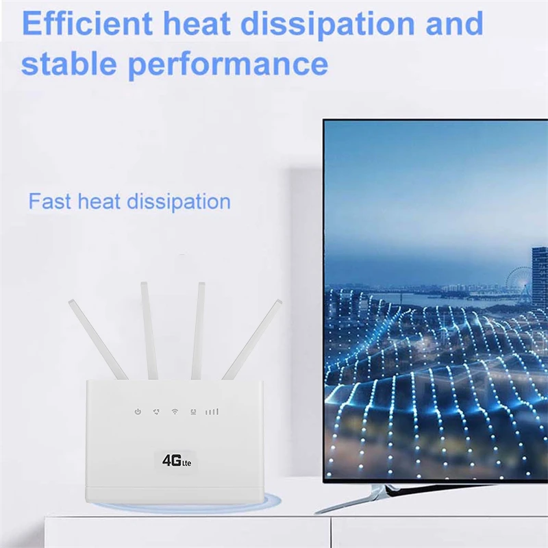 عالية السرعة Cat4 4G راوتر 300M واي فاي الجيل الثالث 3G GSM فتح بطاقة تشكيل Sim في الهواء الطلق LTE واي فاي شبكة السيارات WAN/LAN RJ45 Cpe هوائيات