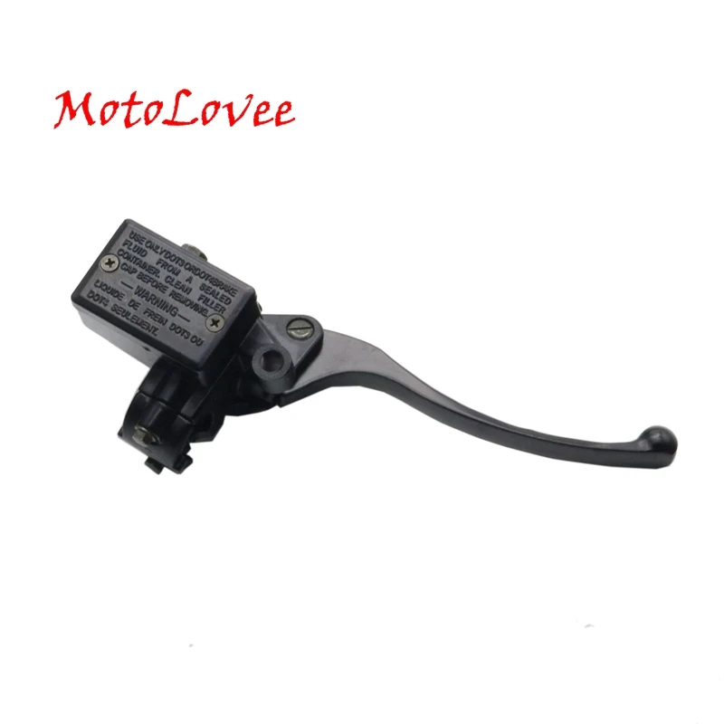 

MotoLovee Universal Motorcycle Front Brake Black Cylinder Hydraulic Pump Clutch Master Lever For Honda Yamaha Suzuki Kawasaki