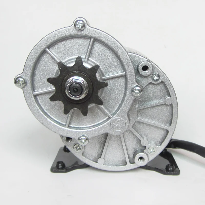 24V350W 1016Z Chải Động Cơ Giảm Tốc 24V350W Đèn Xe Đạp Ba Bánh Động Cơ Giảm Tốc