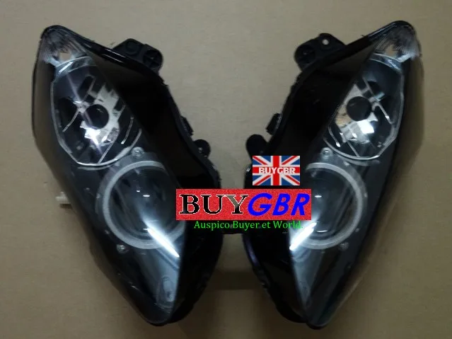 Buygbr For Yamaha YZF-R1 2007-2008 07 08 Motorcycle Headlight Lamp Assembly YZF-R1 2007 2008