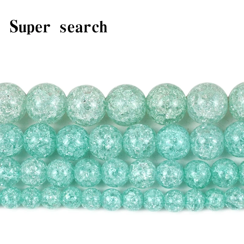 Fctory Price Natural Stone Smooth green popcorn crystal Loose Beads 16