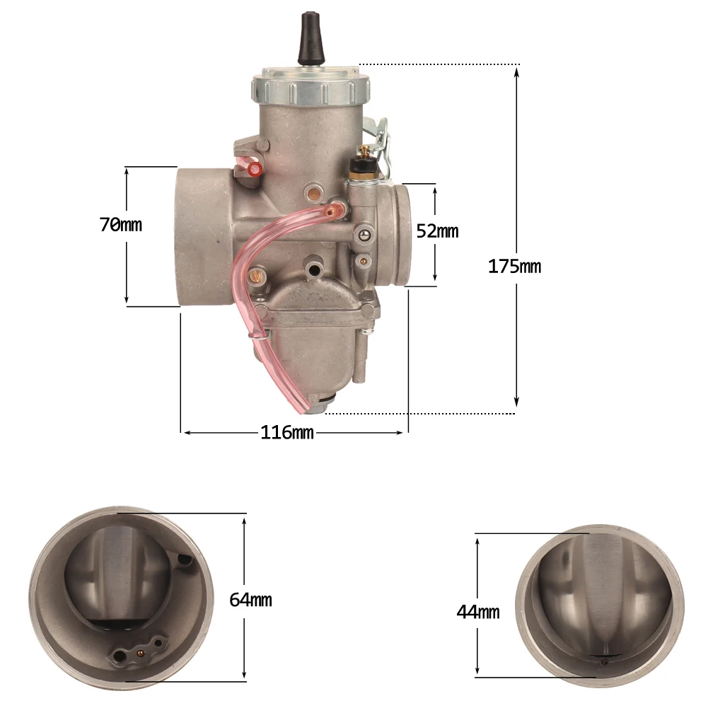 

New Motorcycle 44mm Carburetor For KTM SXF SX EXC EXC-F EXC For Husqvarn TE FE FC VM44 44mm VM44 400-800cc Motocross