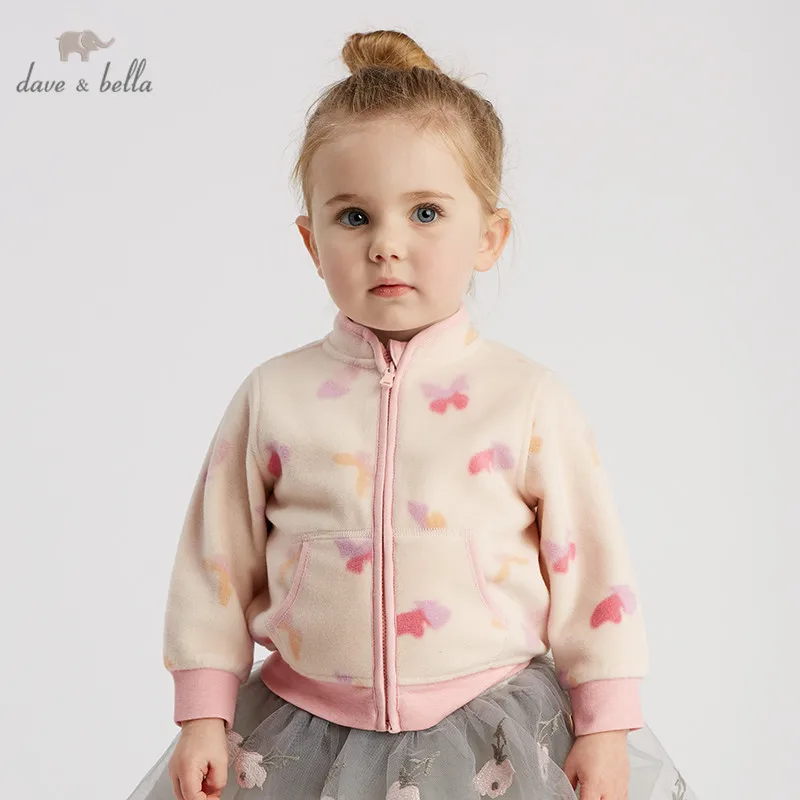 

DB396-H dave bella spring baby lovely jacket children fashion outerwear kids cute coat