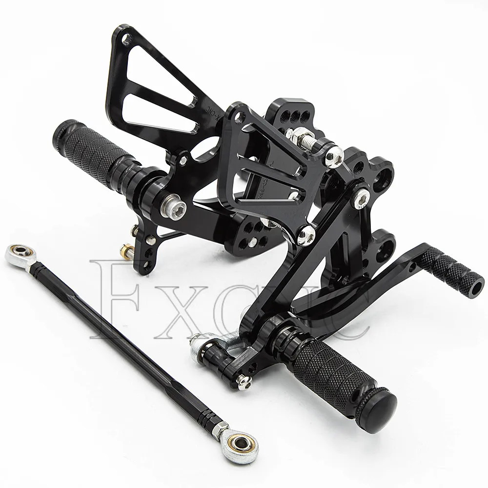 For Kawasaki ZX7R 1996-2003 Aluminum Adjustable Motorcycle Rearset Footpeg ZX-7R ZX 7R ZX7 R Footrest Foot Peg Rearsets Rear Set