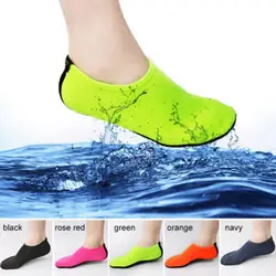 Meias Wetsuit Shoes para adultos, meias de mergulho, piscina, praia, nadar, deslizar, moda surf, respirável, 1 par