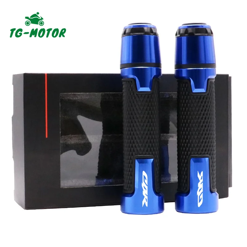 

TG-Motor CBR logo Universal Motorcycle Handlebar Handle Grips Bar Ends Slider For Honda CBR954RR CBR954 CBR 954 RR 2002 2003