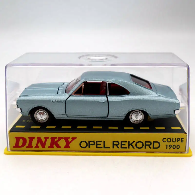 Atlas 1:43 Dinky Toys 1405 Opel Pekord Coupe 1900 Diecast Models Car Collection Auto gift