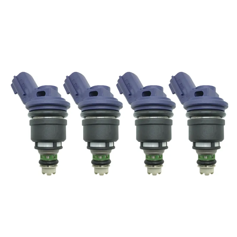 4pcs 16600-67U01 16600-21U01 Fuel injector for NISSAN 240SX 2.4L L4 1991~1998 # 1660067U01 1660021U01 16600-67U00