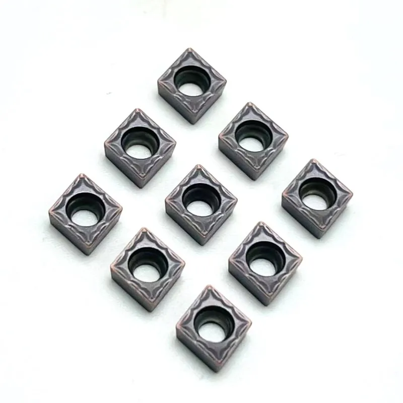 CCMT060204 HMP NC3020 PC9030 Carbide Chèn Nội Bộ Dụng Cụ Xoay Lắp Tiện Bằng Máy CNC Hợp Kim Công Cụ CCMT 060204 Dụng Cụ Xoay