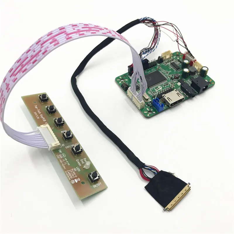

LCD controller board Built-in Jump Cap program support HDMI-compatible for 15.6 inch 1366x768 LVDS LCD panel LP156WH4-TLN2