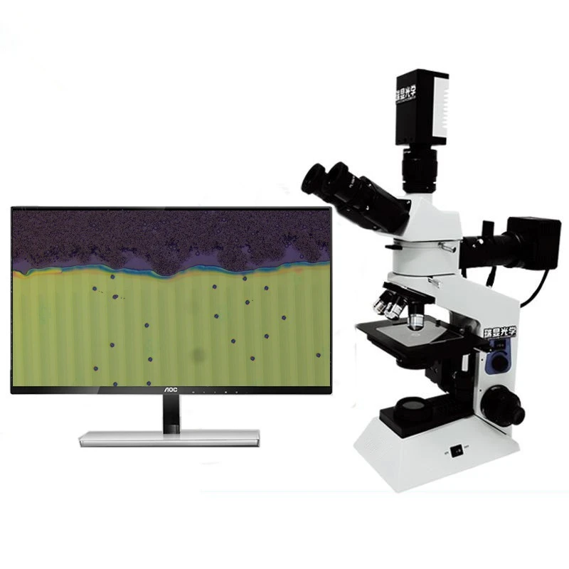Mới HD Metallographic Kính Hiển Vi Công Nghiệp Kiểm Thử Phân Tích Cao Cấp Kính Hiển Vi Phòng Thí Nghiệm Dụng Cụ Quang Học Độ Chính Xác Cao