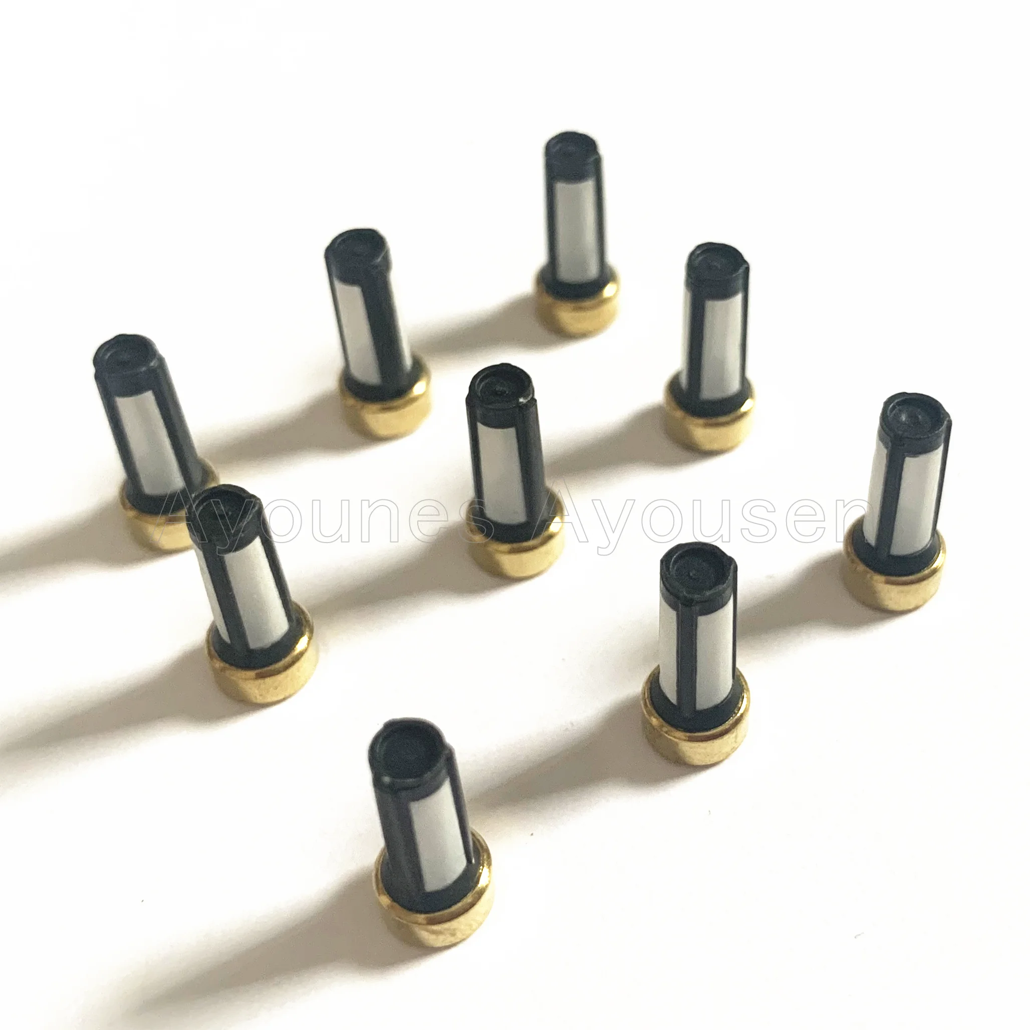 20pcs Fuel Injector Micro Basket Filter Diameter 13.8*6*3mm For Japanese Car Accessories Repair Kit(AY-F104A)