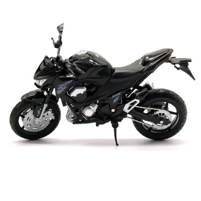 1:12 Kawasaki Z800 Racing Motorcycles Simulation Alloy Motorcycle Model Shock Absorbers Collection Toy Car Kid Gift