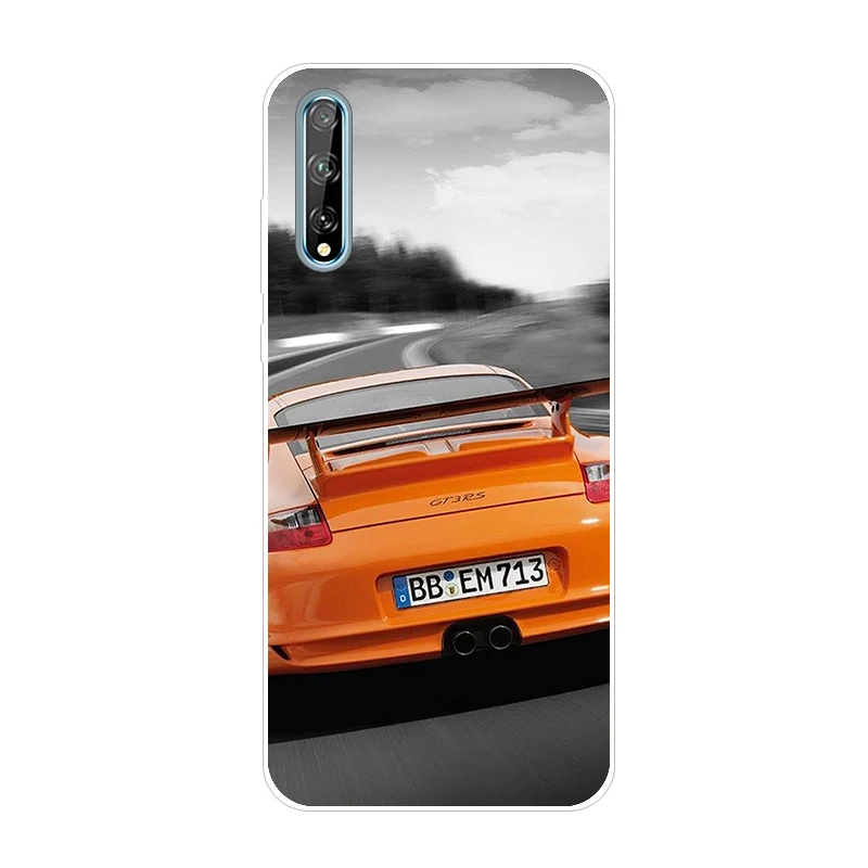 For Huawei Y8P Case 2020 Bumper Silicone TPU Soft Phone Cover For Huawei Y8P AQM-LX1 Y 8P Y8 P Case Cartoon funda