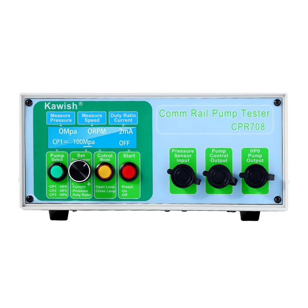 New! kawish CPR708 Common Rail Diesel Pump Tester for CP1, CP2, CP3, HP3, HP4, JI-ER,for DEL-PHI, HP0 and Other Common Rail Pump