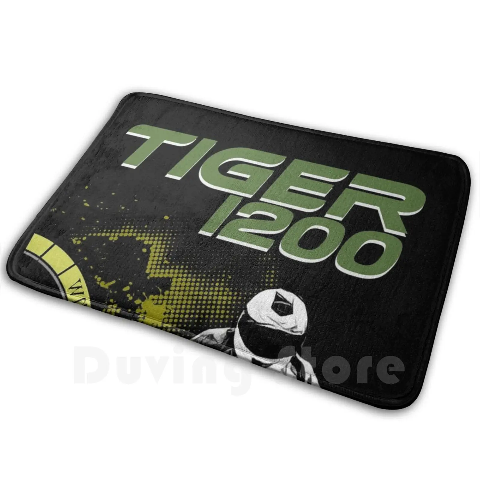 Tiger 1200 Carpet Mat Rug Cushion Soft Non-Slip Motorcycles Big Trail Moto Motorbike Adventure Bikers Motoarte Motorsport