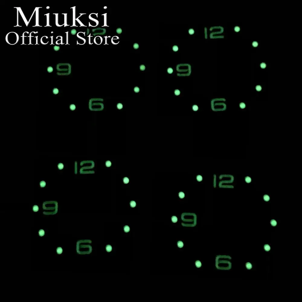 Miuksi 31.5mm silver/black/blue/green/gray sterile dial fit ETA 2836 2824 Mingzhu DG2813 3804 Miyota8205 8215 821A movement