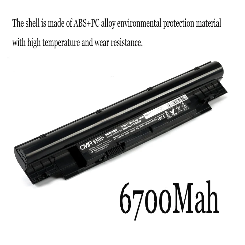 1PC New Laptop Battery Internal For Dell V131 13Z N311Z 14Z N411Z V131R 268X5