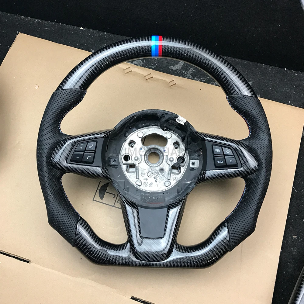 

Customized Carbon Fiber Steering Wheel For BMW E89 Z4 35IS 2009 2010 2011 2012 2013 Flat Bottom