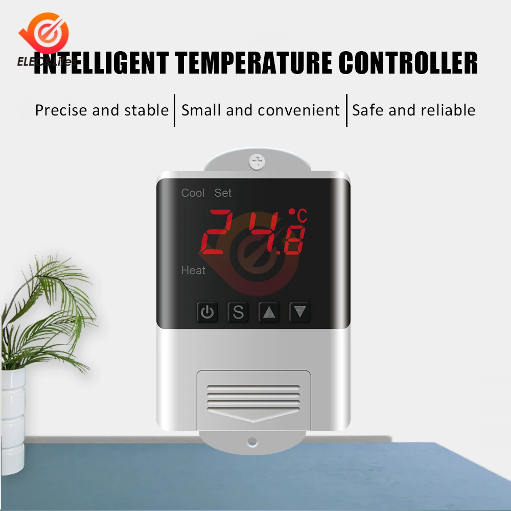 AC110V 220V Digital temperature controller Thermostat for Aquarium Incubator controller thermoregulator replace W3001 STC-1000