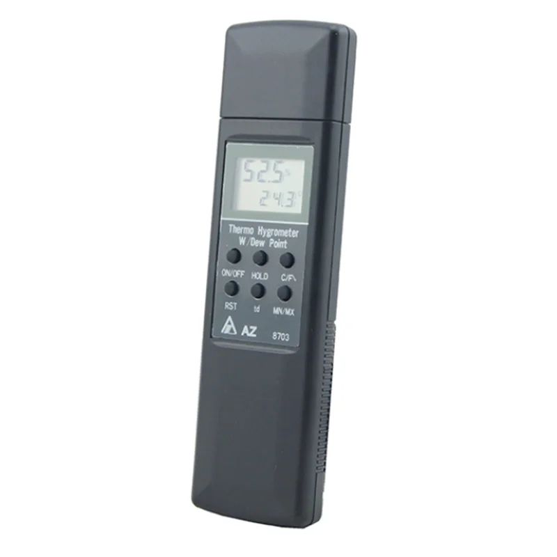 

AZ 8703 Hygrometer-Dew Point Temperature ,Simultaneously Display Temperature, Humidity and Dew Point Temperature.