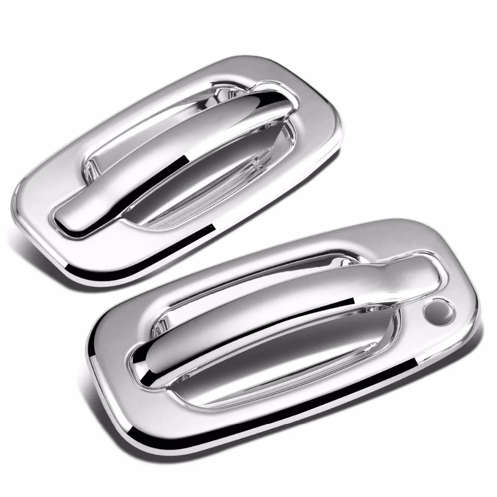 

Exterior Door Handle Cover NO Passenger Keyhole (Chrome) for 00-06 GMC Yukon/99-06 Sierra/07 Classic/99-06 Chevy Silverado