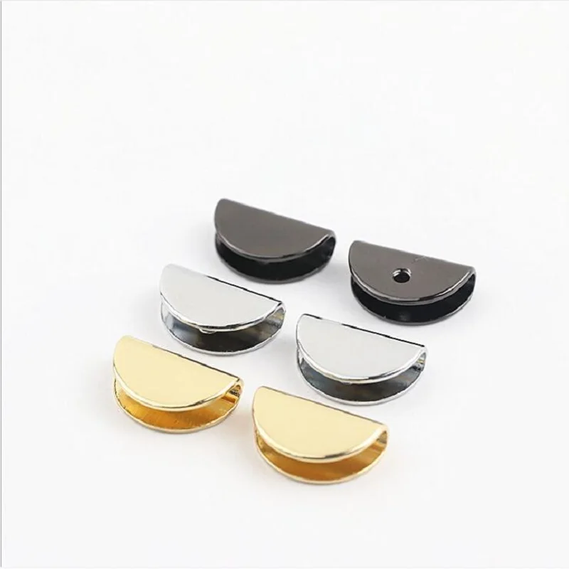 10pieces luggage hardware accessories, female bag inner diameter 2 cm, semi-circle edging strip edge sealing, accessories