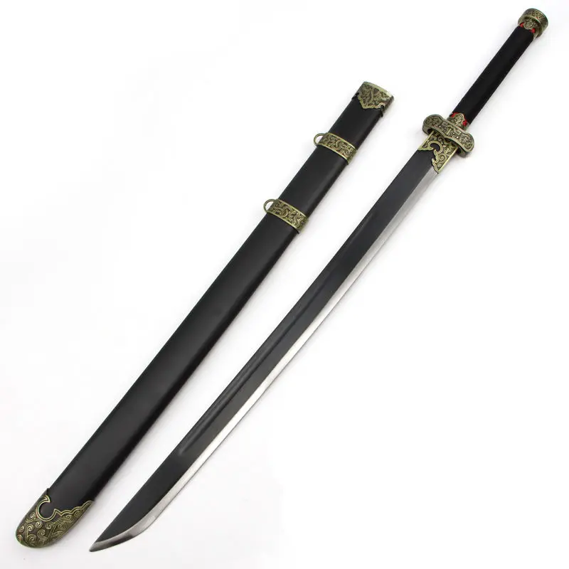 [Funny] 104cm Cosplay The Lost Tomb Sword Kylin Zhang weapon wooden Sword model Costume party Anime show props gift