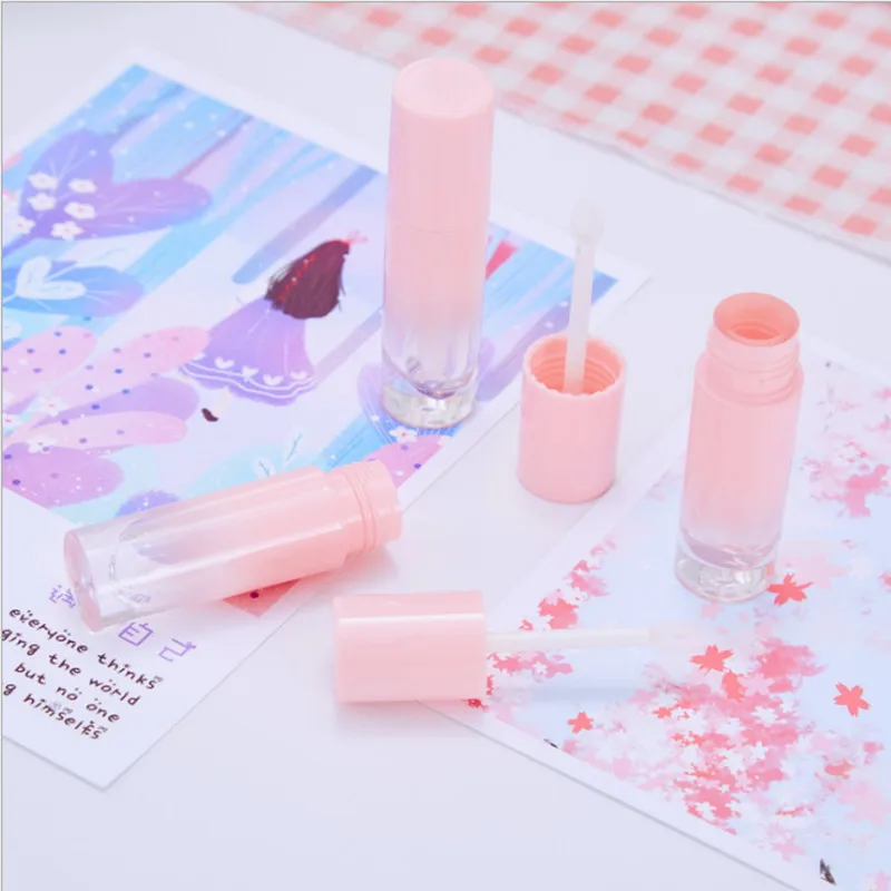 

10/30/50pcs 4ml Empty Lip Gloss Tubes Lip Glaze Brush Wand Makeup Container Lipstick Lip Balm Refillable DIY Lipgloss Bottle