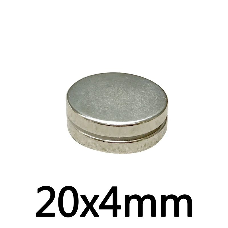 

2/5/10/20PCS 20x4 Permanent Round Magnets 20mm X 4mm Neodymium Magnet N35 20x4mm Strong Magnetic Magnets 20*4 Powerful Magnets