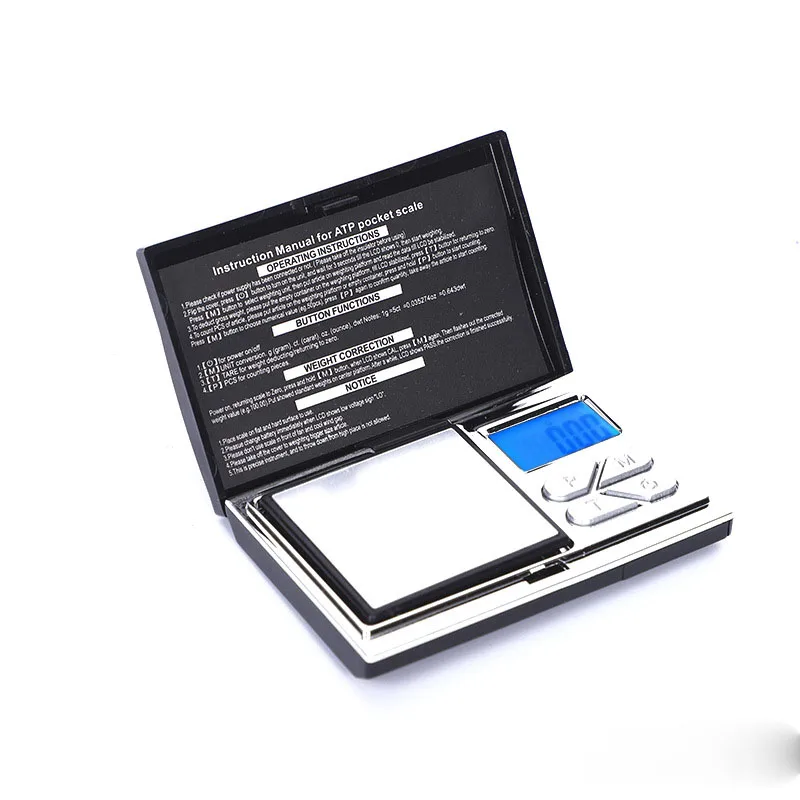 200g/0.01g Carat Jewelry Scale Portable Electronic Medicinal Tea Scale Digital Palm Scale