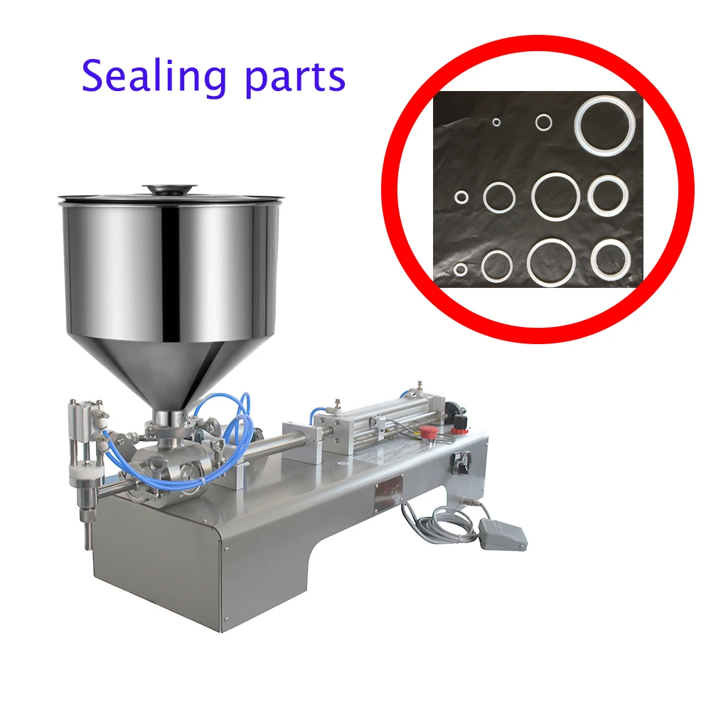 1ชุดO-แหวนและแหวนปิดผนึกสำหรับ500/1000Mlกึ่ง-อัตโนมัติวางเครื่องบรรจุชิ้นส่วน