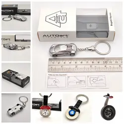 Autoart Lifestyle Keyring Keychain 1:6 Brake Disc / 1:87 Models car / 1:18 Wheel Diecast Collection Gift