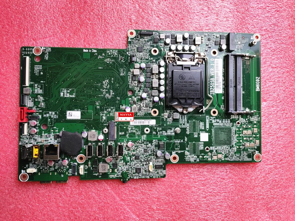 Imagem -01 - Placa-mãe Recondicionada para Lenovo All-in-one Ib250sb Ver 1.0 01lm192 01lm191 Lga 1151 Ddr4 V410z
