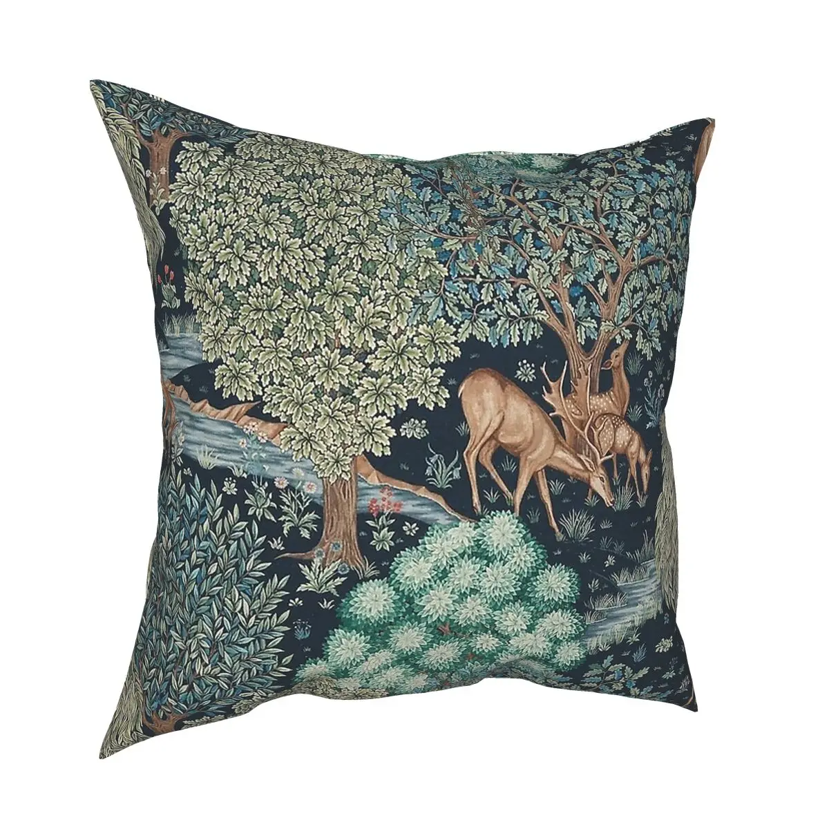 William Morris The Brook Pillowcase Home Decorative Floral Vintage Victorian Cushion Cover Throw Pillow for Car Polyester