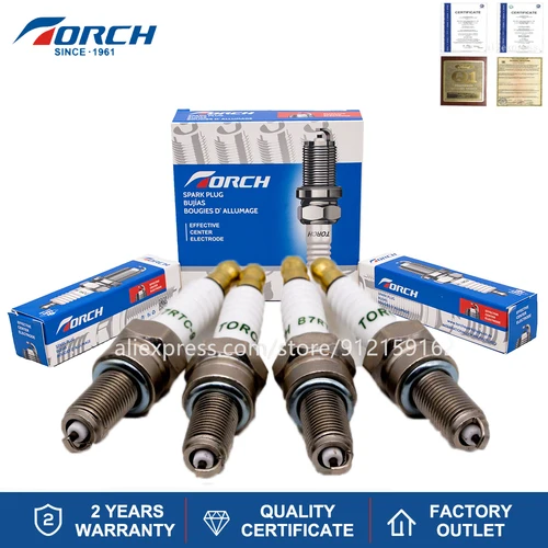 4-8 Uds. Bujía Original de China B7RTC-9 apta para vela 3901 CPR7EA9 Denso U22EPR9 Denso 2677006480   Encendido de automóviles