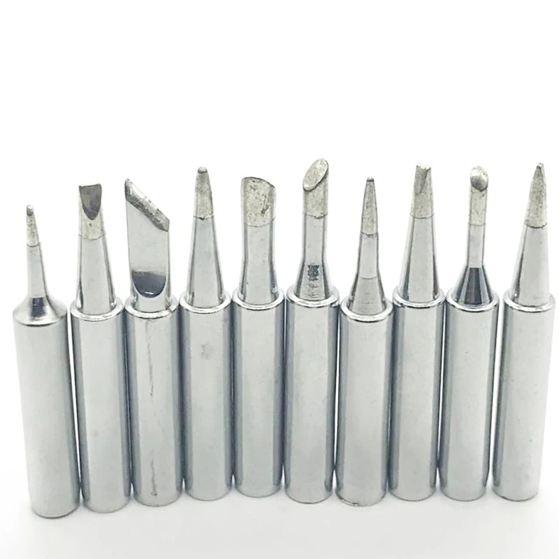 12Pcs/Set Electric Replaceable Soldering Iron Tips 900M-T Series For Hakko Soldering Rework Station Best Price High Quality