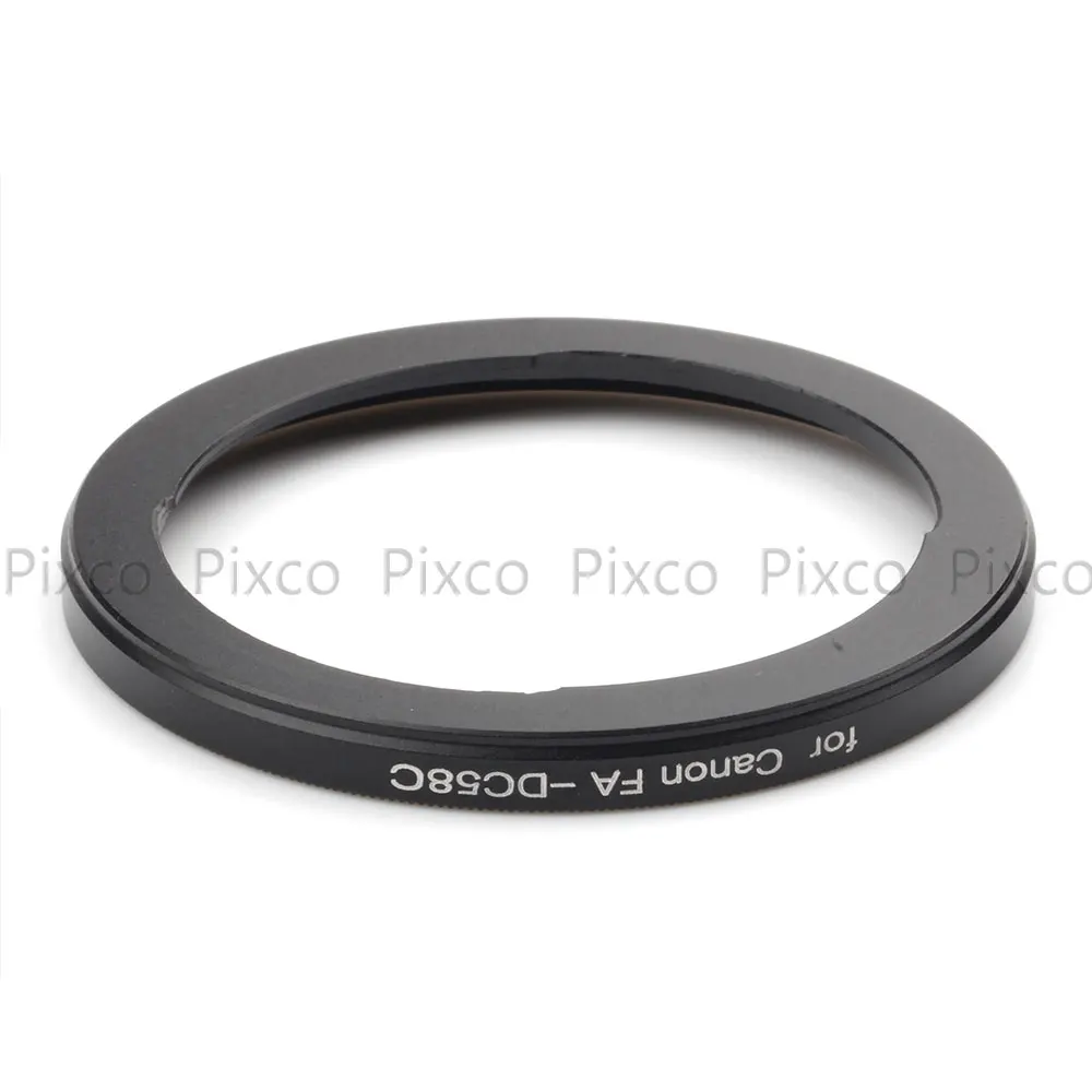 ADPLO 58mm Lens Filter Adapter Ring for Canon Powershot G1X