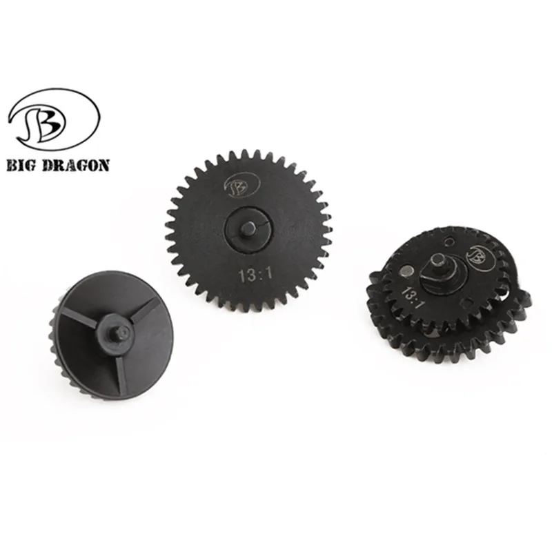 Integrated13:1 14:1 16:1 18:1 32:1 100:200 100:300 High Speed Gear Set For Ver.2 / 3 AEG/EBB Airsoft Gearbox Delay Sector Clip