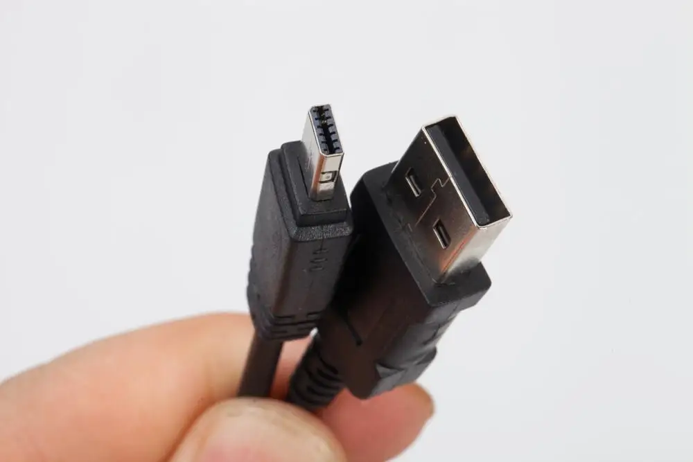 Cabo usb de 12 pinos para cabos de casio exilim com strass de microfibra