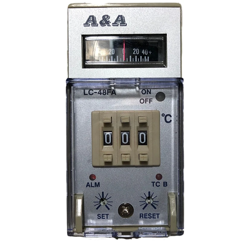 

A&A LC-48FA temperature controller with alarm LC48FA deviation temperature controller with cover temperature controller 220V 380