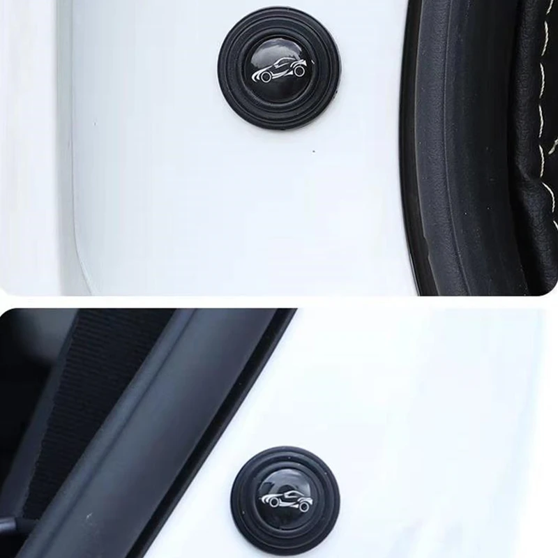 Car Door Shock Stickers Absorber Protector Accessories For Lada Priora vesta Priora Granta 110 111 112 KALINA LARGUS Niva